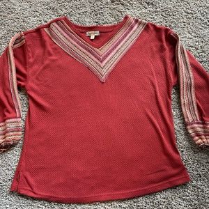 Women’s large Vneck dress shirt